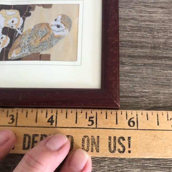 Cash’s Silk Woven Owl Art - Picture 7 of 9